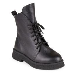 DTD-610 (цв.5-черный) Ботинки (шнурки и молния) DTD-610 (цв.5-черный) Ботинки (шнурки и молния)