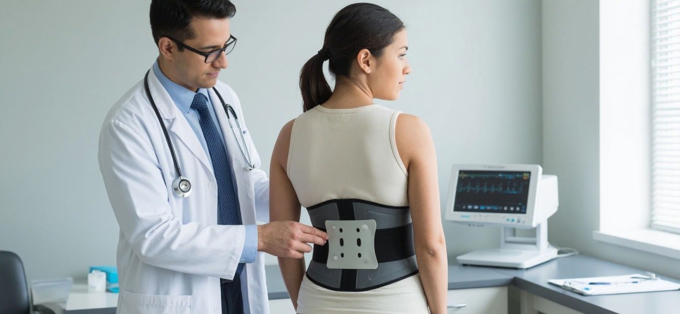 Как правильно одевать поясничный корсет Как правильно одевать поясничный корсет