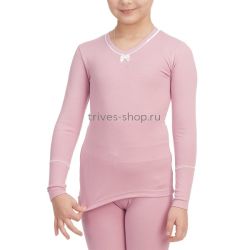 FC101 (№3, белый) Футболка для девочек с длинными рукавами FC101 (№3, белый) Футболка для девочек с длинными рукавами