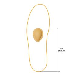 СТ-236 (L) Ортопедический пелот "капля" СТ-236 (L) Ортопедический пелот "капля"