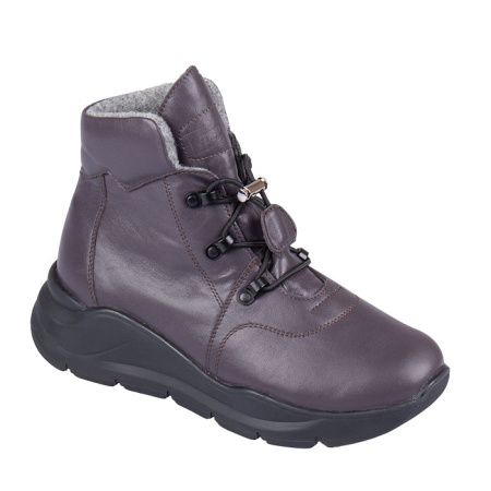 Ботинки женские утепленные с эластичными шнурками DTD-555-6  Dr. Thomas