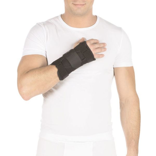 Бандаж на лучезапястный сустав компрессионный с анатомическими шинами Т.36.11R (Т-8311R) Trives Бандаж на лучезапястный сустав компрессионный с анатомическими шинами Т.36.11R (Т-8311R) Trives