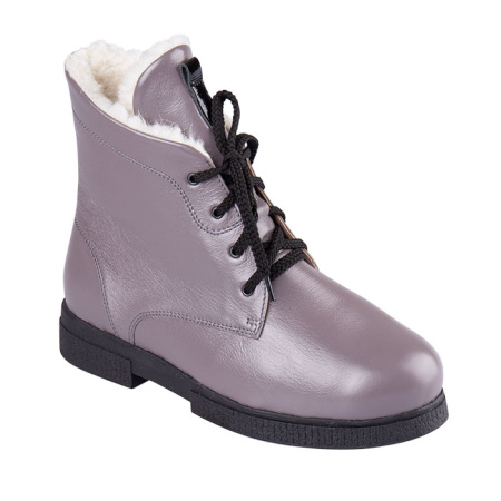 Ботинки женские ортопедические утепленные с мехом со шнурками DTD-600-1  Doctor&nbsp;Thomas