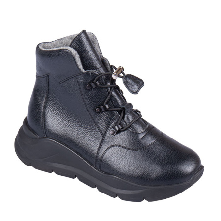 Ботинки женские утепленные с эластичными шнурками DTD-555-7  Dr. Thomas Ботинки женские утепленные с эластичными шнурками DTD-555-7  Dr. Thomas