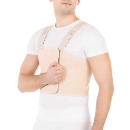 Бандаж послеоперационный на грудную клетку (мужской) Т-1339  Trives Бандаж послеоперационный на грудную клетку (мужской) Т-1339  Trives