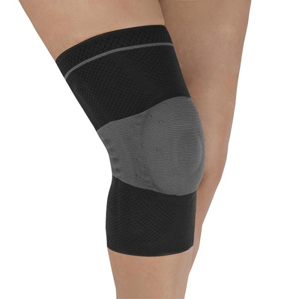 Бандаж компрессионный на коленный сустав на широкое бедро Т-8582/3 Evolution Silver (Т.44.82)  Бандаж компрессионный на коленный сустав на широкое бедро Т-8582/3 Evolution Silver (Т.44.82)