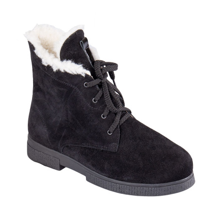 Ботинки женские ортопедические утепленные с мехом со шнурками DTD-600-5  Dr. Thomas