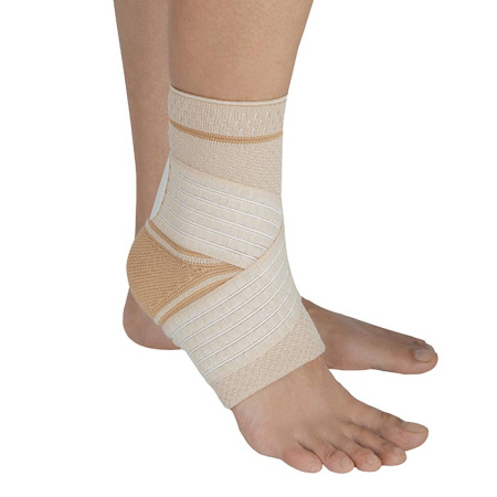 Бандаж компрессионный на голеностопный сустав со стяжкой Т-8683/3 Evolution Silver (Т.48.83)  Бандаж компрессионный на голеностопный сустав со стяжкой Т-8683/3 Evolution Silver (Т.48.83)