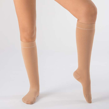 Гольфы компрессионные с закрытым носком, класс компрессии 2, цвет бежевый ТК.911 Evolution ТК.911.21  Evolution